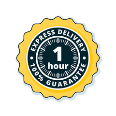 1Hour Express Delivery illustration
