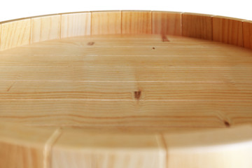 3D Illustration background wooden barrels wine. Alcoholic drink in wooden barrels, such as wine, cognac, rum, brandy.