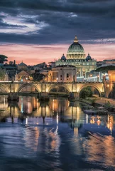 Foto auf Acrylglas Monument Petersdom in Rom