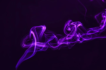 Ultra violet smoke