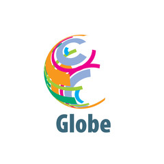 Fototapeta premium vector logo globe