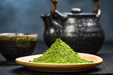 Organic matcha tea powder, oriental tea