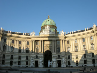 Fototapeta na wymiar Wiener Hofburg