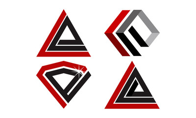 Logotype Modern Template Set