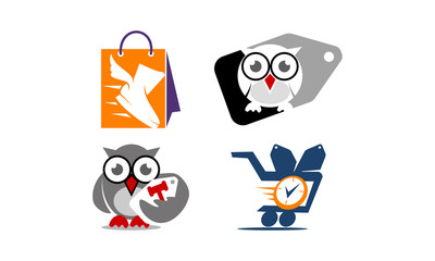 Discount Shopping Vector Set