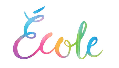 Icône Vecteur ÉCOLE