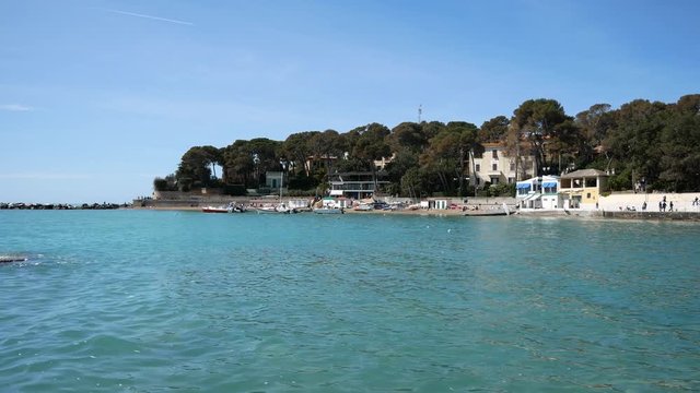 Castiglioncello's Porticciolo on the sea side of the etruscan coast