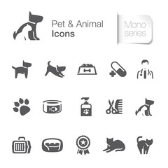 Pet & animal related icons