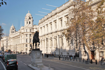 Fototapeta na wymiar Londres, Earl Haig memorial à Whitehall