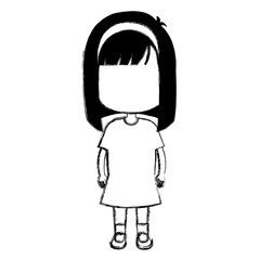 happy little boy character vector illustration design