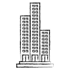 buildings cityscape isolated icon vector illustration design