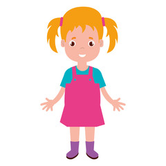 happy little boy character vector illustration design