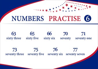 numbers practise