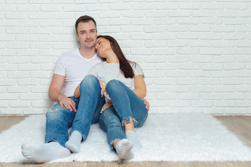 Happy young couple