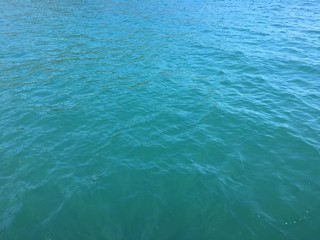 Sea water surface