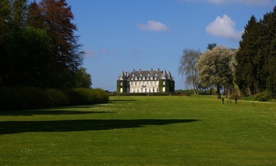 Le parc Solvay et son ch&acirc;teau.