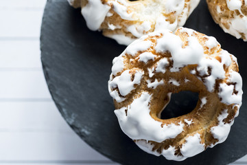 Postre Rosquillas caseras de azucar