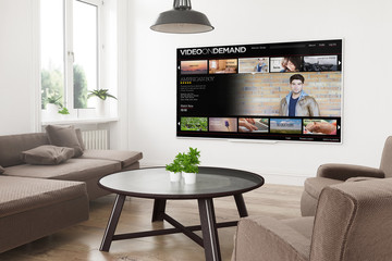 modern television video on demand