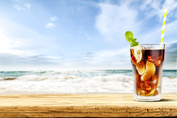 summer drink of cuba libre