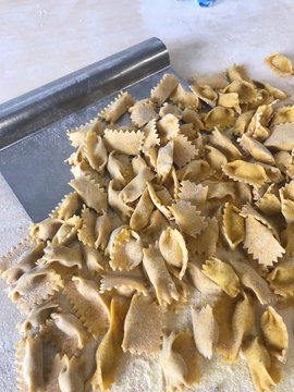 Typical pasta of the Langhe: agnolotti