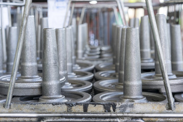 Pattern of forging automotive parts crank shaft, forging process in automotive industry