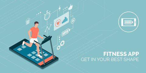 Fitness and workout app