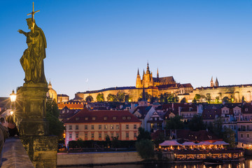 Prague, Bohemia, Czech Republic. One of the most popular tourist attractions of Prague.