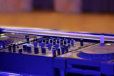 DJ set on the party or wedding celebration