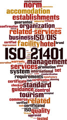 ISO 21401  word cloud