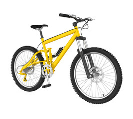 Fototapeta premium Bicycle Isolated