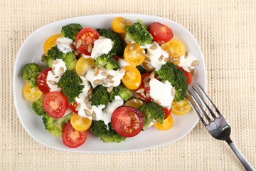Colorful salad.