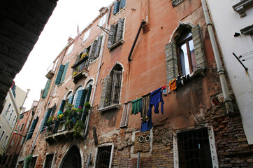 streets of the historic center of Venice