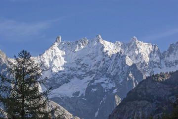 Fototapeta na wymiar Mont Blanc - das Dach Europas