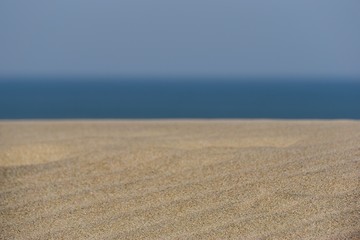 Fototapeta na wymiar sky sea sand