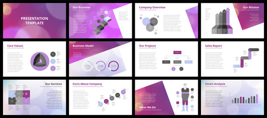 Business presentation templates