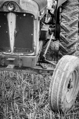 Fototapeta na wymiar Old tractor