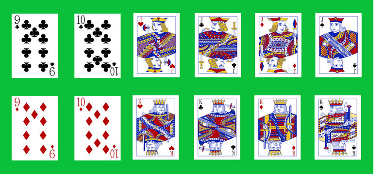 pinochle cards deck