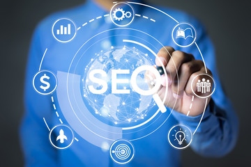 Search Engine Optimization(SEO) concept.