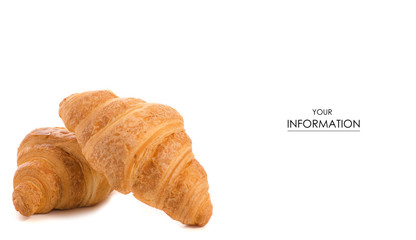 Croissant food sweetness pattern