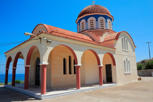 Chapelle sur l'île de Crète