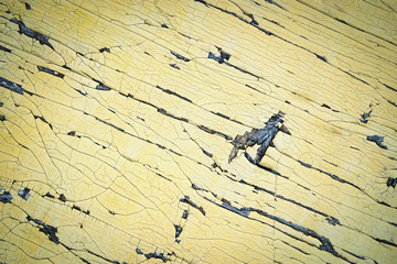abstract cracks on the paint timber
