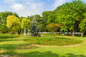 Istanbul, Turkey, 9 July 2008: Fenerbahce Park
