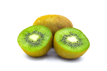 Fototapeta premium kiwi fruit isolated on white background