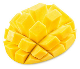 Ripe mango isolated