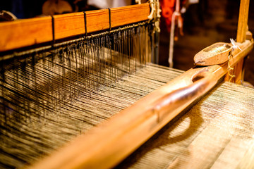 old weaving loom
