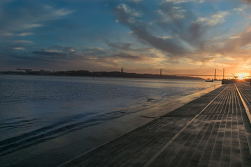 Sunset in Lisbon