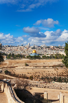 Dome of the Rock in old city, Jerusalem, Israel