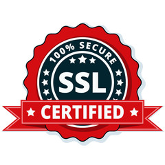 SSL Certified label illustration