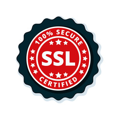 SSL Certified label illustration