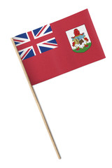 Bermuda Small flag isolated on a white background